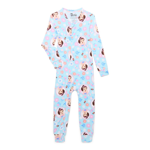 Ms. Rachel Toddler Girls' Print One-Piece Sleeper, Sizes 12M-5T