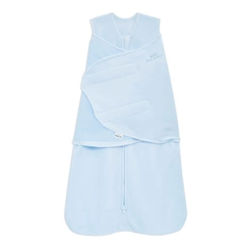 Blue Micro-Fleece Swaddle S | HALO