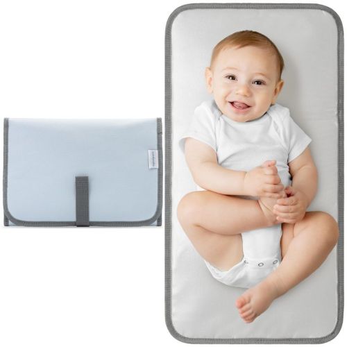 Portable Diaper Changing Pads for Newborn Girl & boy, Compact by Comfy Cubs (Earth Green, Compact)