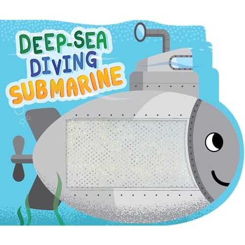 Little Hippo Books Deep-Sea Diving Submarine I Children's Books Ages 1-3 | Touch and Feel Books for Toddlers 1-3 & Baby Books | Best Kid's Books and ... Children's Books and Sensory Books