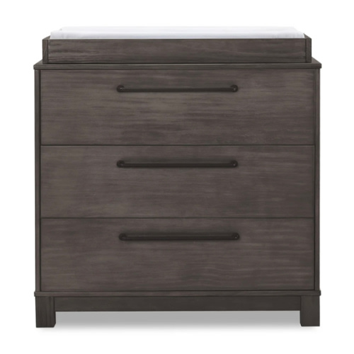 Rustic 3 Drawer Dresser with Interlocking Drawers | Delta Children