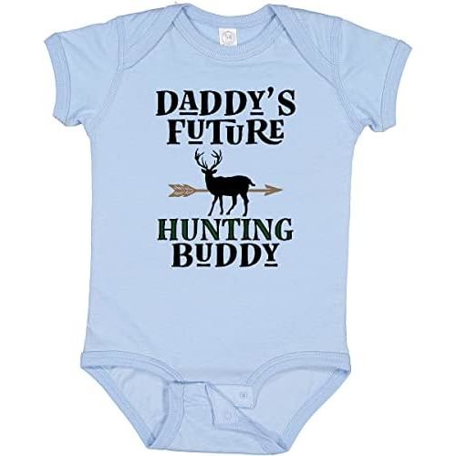 inktastic Daddy Future Hunting Buddy Baby Bodysuit