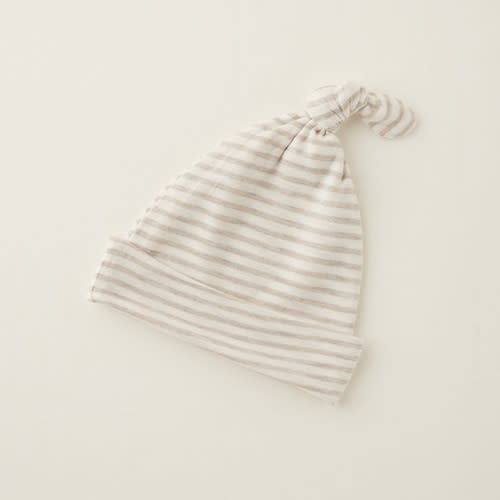 Driftwood Stripe Knotted Hat