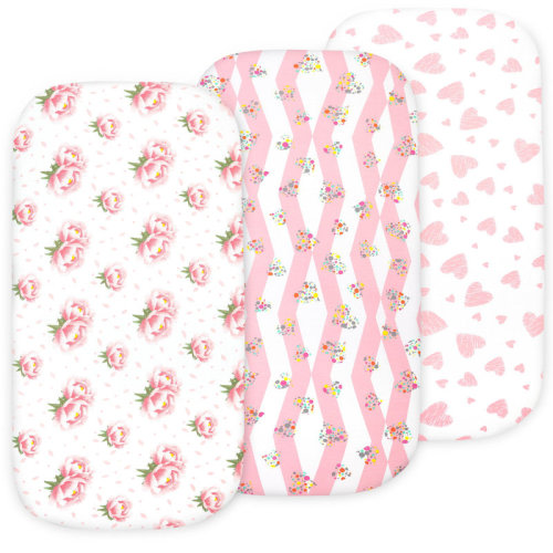 Harriet Bee Essam Harriet Bee 3 Piece Bassinet Sheet Set | Wayfair