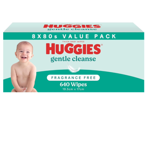 HUGGIES Baby Wipes Fragrance Free 640 Pack (8 x 80 Pack) - Packaging May Vary : Amazon.com.au: Baby