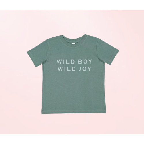Wild Boy Wild Joy - Basil Onesie, 6 mo or 12 mo