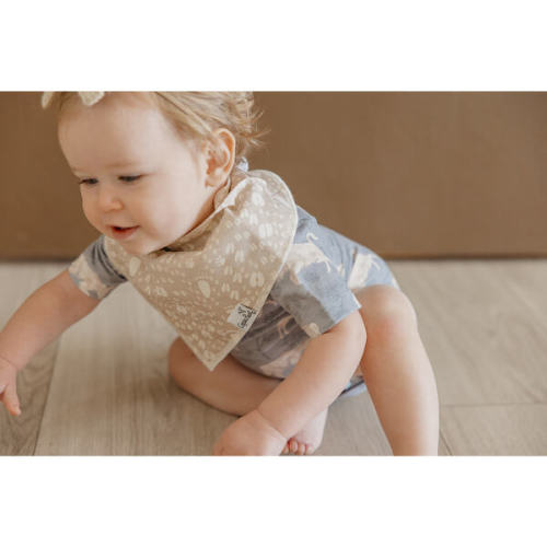 Timber Baby Bandana Bibs - Copper Pearl | Maisonette