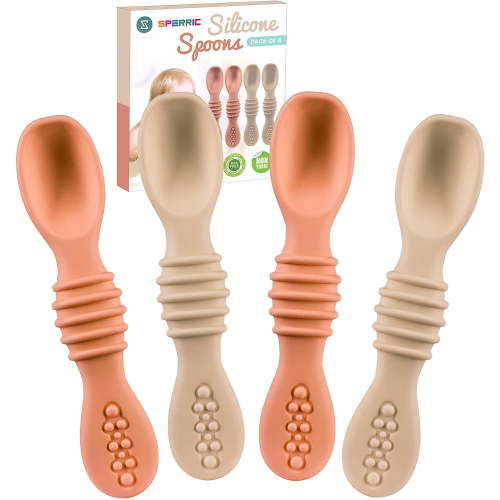 Silicone Baby Spoons for Baby Led Weaning