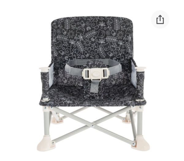 Pop Up Booster Seat | Grey