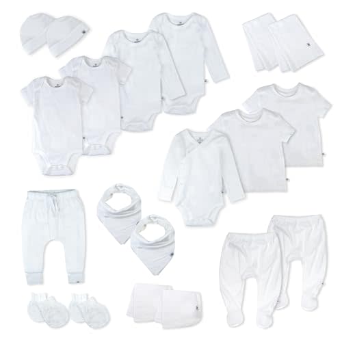 HonestBaby Baby 100% Organic Cotton Gift Sets, Multipack