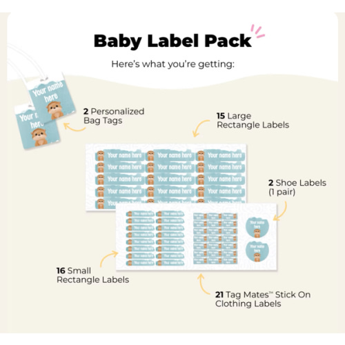 Baby Label Pack - Mabel's Labels