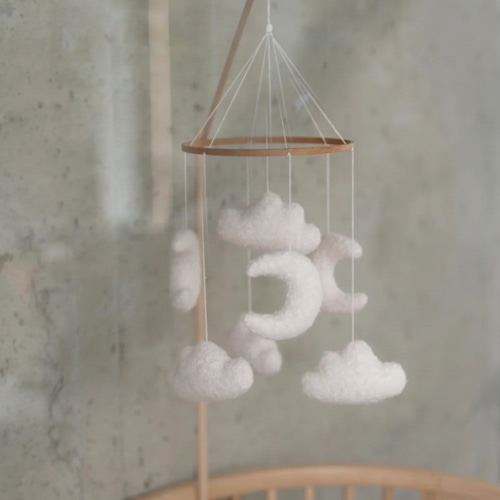 marshmallow dream - baby mobile – Lolabé baby