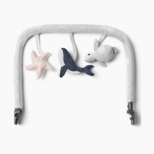 Ergobaby Evolve Bouncer Toy Bar - Light Heather Grey