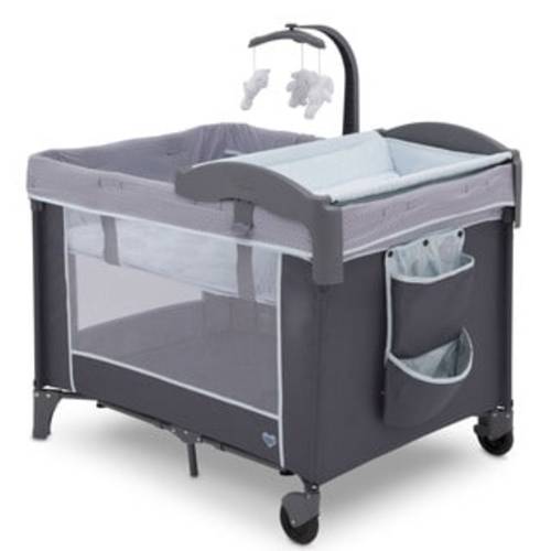 Shop Delta Children Eclipse LX Deluxe Playard - Blue/Grey - 27 x 37 x 40 - Free Shipping Today - Overstock - 15012563