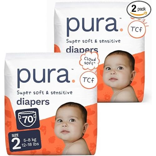 Pura Baby Diapers Size 2