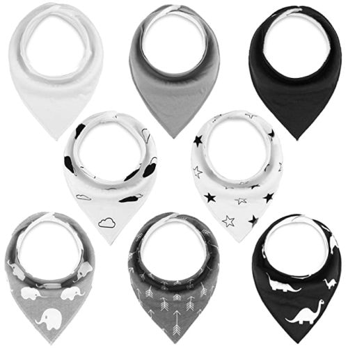 Baby Bibs Bandana Drool Bibs for Infant Newborn for Boy and Girl Gift MUBYTREE - 0-36 month