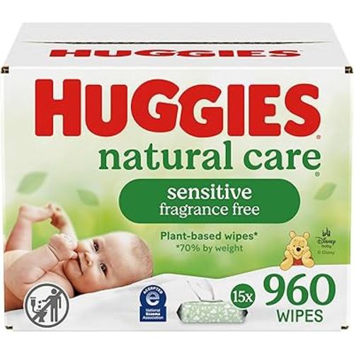 Huggies Natural Care Sensitive Baby Wipes,