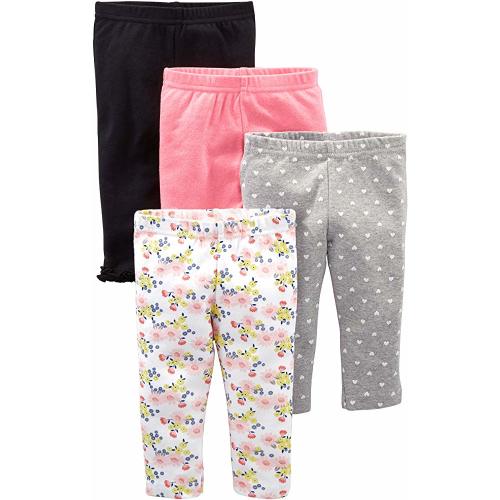 Simple Joys by Carter's Baby Girls' 4-Pack Pant