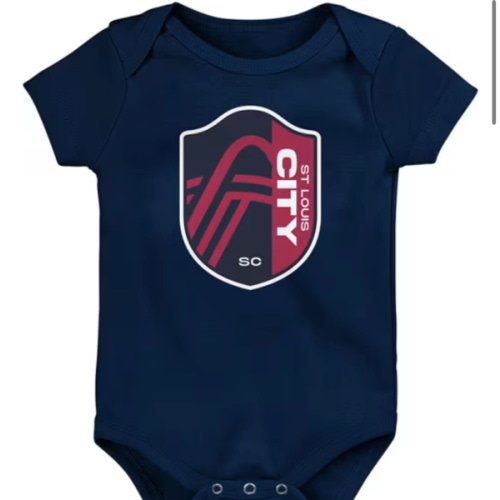 STL City SC St Louis City SC NAVY Baby Prime Style One Piece
