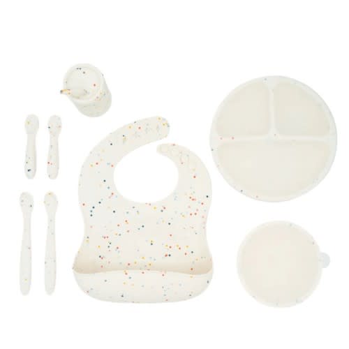 Confetti Silicone Feeding Bundle - 10 piece set