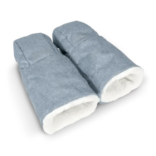 CozyHandmuffs - Gregory - Blue Mélange