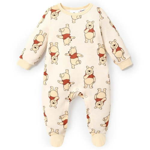 Disney Winnie the Pooh Baby Boys Girls Pajamas Sleep N Play Onesie Jumpsuit Sizes 0/3M-18M