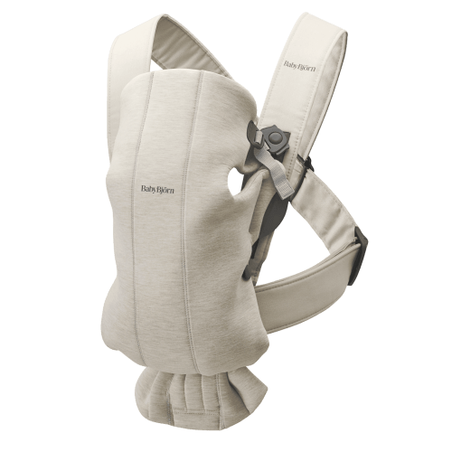 Baby Carrier Mini: Light beige - 3D Jersey