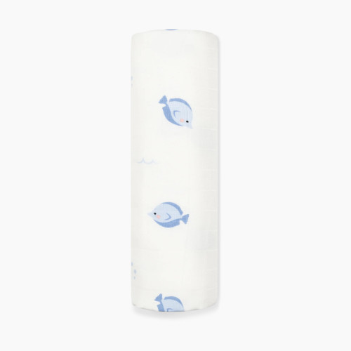 Bamboo Little Bamboo Swaddle - Fish