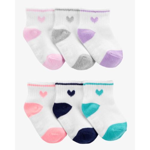 Baby 6-Pack Crew Socks - Carter's | Carter's