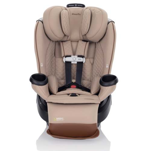 Revolve360 Extend All-in-One Rotating Car Seat with Green & Gentle Fabric