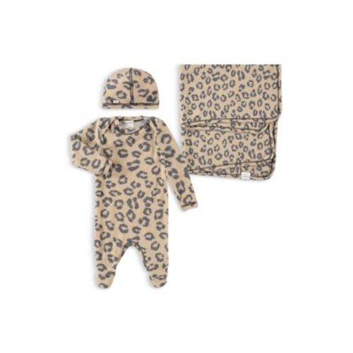 Unisex Welcome Home Animal Print 3 Piece Gift Set - Baby