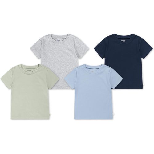 HUGGIES Unisex-Baby 4-Pack Basic T-Shirt