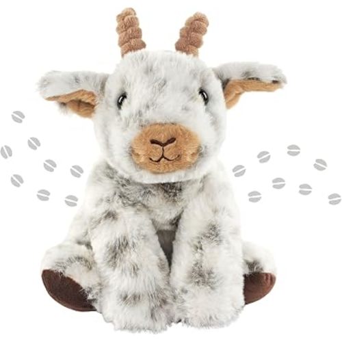 The Petting Zoo Goat Stuffed Animal Plushie, Gifts for Kids, Wild Onez Wildlife Barn Animals, Goat Plush Toy 9 inches