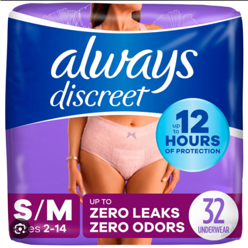 Always Discreet Postpartum Underwear