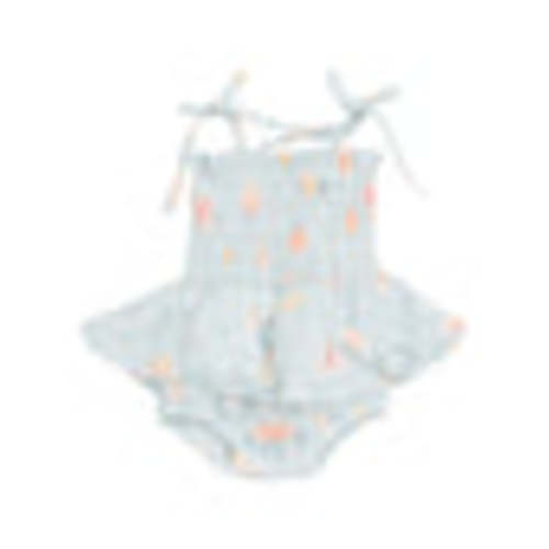 Smocked Bubble w/ Skirt, Pretty Seashells – SpearmintLOVE