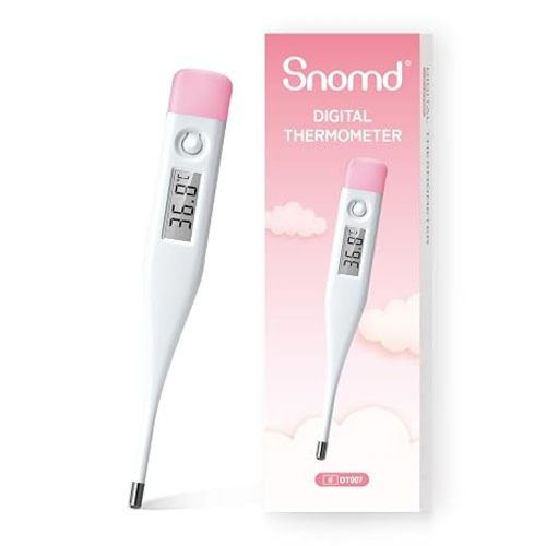 3-in-1 Digital Thermometer for Baby & Adults, Oral Underarm Rectal