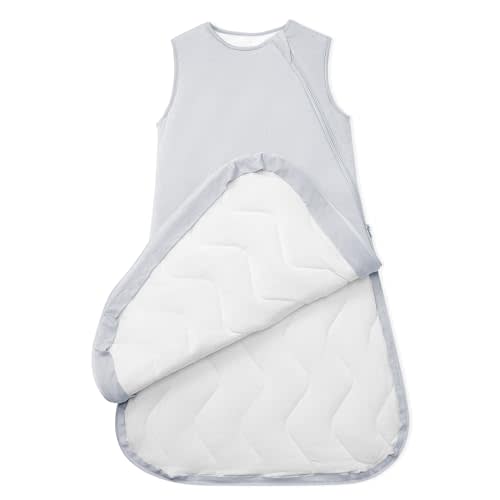 PurComfy Quilted Supersoft Sleep Sack, 2.5 TOG Premium Bamboo Viscose Warm Baby Sleeping Bag, Thick Babies Wearable Blanket