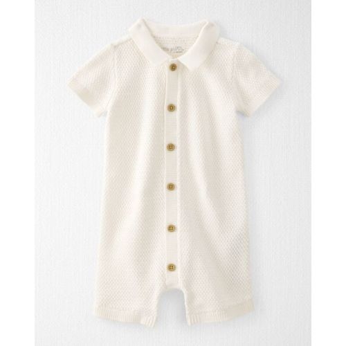 Baby Organic Cotton Sweater Knit Romper - Little Planet | Carter's