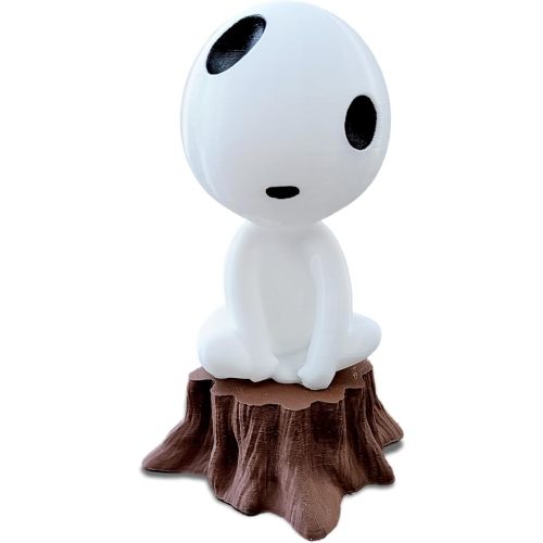Kodama Lamp - Wireless Nightlight - LED Glow Tree Spirit - Japanese Folklore - Forest Spirit Figure