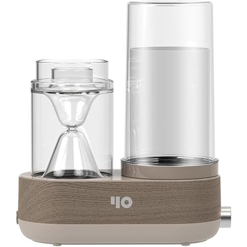 Y&O Steam Humidifier for Bedroom, 1600ml Aromatherapy Diffuser, Natural Fragrance Essential Oil Diffuser with Glass Reservoir, Auto Shut Off, Filterless Design
