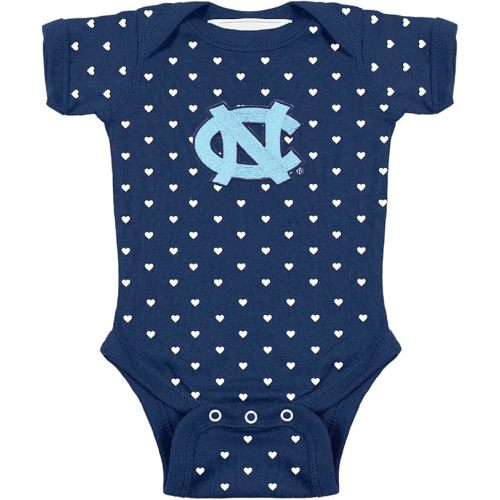 Two Feet Ahead Hearts Baby Bodysuit Creeper Baby Girl Clothes Newborn Infants Sizes 0-3M 6M 12M