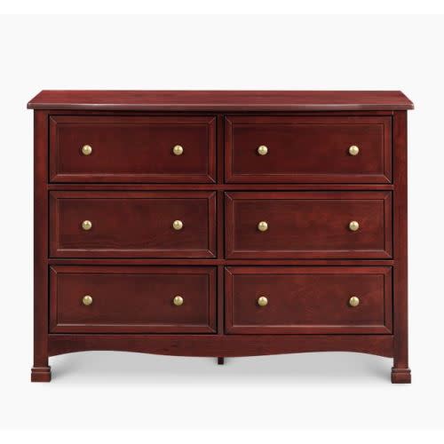 daVinci Kalani 6-Drawer Double Wide Dresser - Chestnut