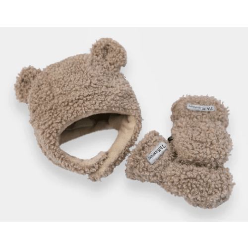 Cub Set - Teddy | Hat & Mittens