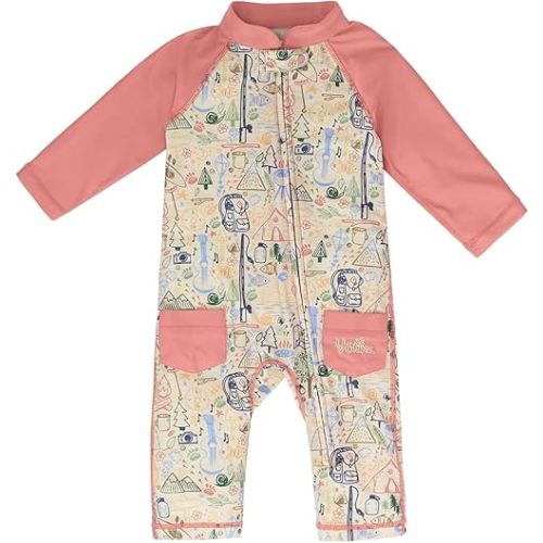 UV SKINZ Baby Boys’ Sun and Swimsuit with UPF 50+ Sun Protection – One-Piece Swimsuit, Baby and Toddler Full Coverage Swim