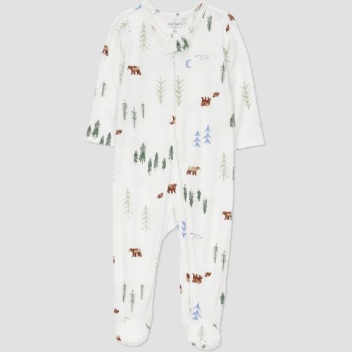 Carter's Just One You® Baby Boys' Forest Comfy Soft Sleep N' Play - Ivory