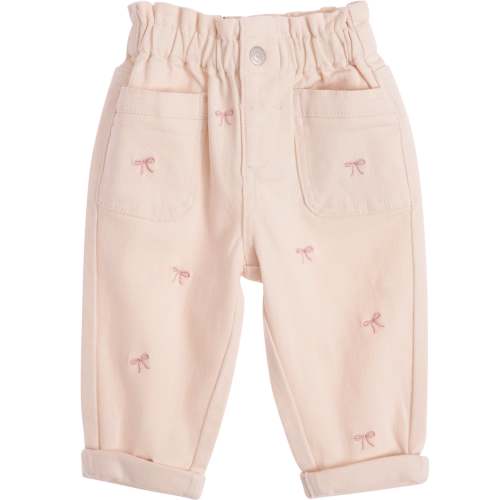 Babies' Daisy Embroidery Jeans