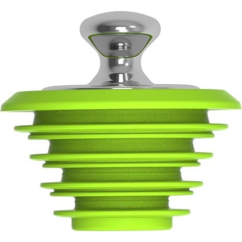 Bathtub Drain Stopper,Silicone Bathtub Stopper, Tub Stopper, Washbasin Drain Plug,Drain Plug (Green,Patented Product)