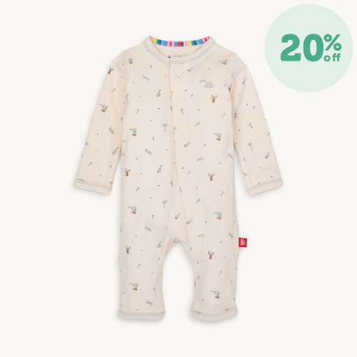 fix it friends organic cotton magnetic fuss free coverall – Magnetic Me