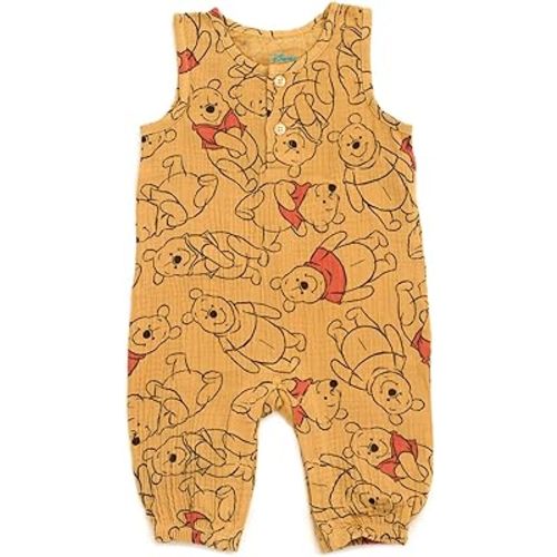 Disney Winnie the Pooh Mickey Mouse Outfit Set Shortall Dress Newborn to Little Kid