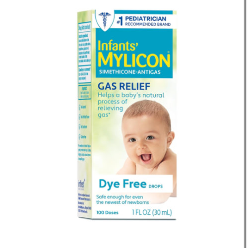 MYLICON Infants Gas Relief Drops for Infants and Babies, Dye Free Formula, 1 Fluid Ounce